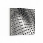 Olla 10348K Abstract Görsel Kare Kanvas Tablo (Ölçü: 100X100)