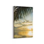 Olla 16047D Günbatımı Görseli Dikey Kanvas Tablo (Ölçü: 100X150)
