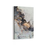 Olla 16679D Mermer Desen Görsel Dikey Kanvas Tablo (Ölçü: 20X30)