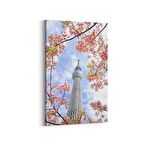 Olla 18586D Yapı Görseli Dikey Kanvas Tablo (Ölçü: 80X120)