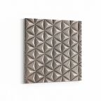Olla 14948K Geometrik Desen Görseli Kare Kanvas Tablo (Ölçü: 25X25)