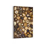 Olla 16708D Mermer Desen Görsel Dikey Kanvas Tablo (Ölçü: 80X120)