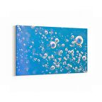 Olla 17250Y Su / Damla Görseli Yatay Kanvas Tablo (Ölçü: 120X80)