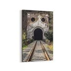 Olla 18264D Yapı Görseli Dikey Kanvas Tablo (Ölçü: 80X120)