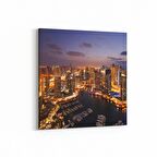 Olla 18043K Yapı Görseli Kare Kanvas Tablo (Ölçü: 100X100)