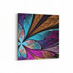 Olla 10194K Abstract Görsel Kare Kanvas Tablo (Ölçü: 25X25)