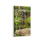 Olla 13547DD Doğa / Manzara Görseli Dikey Dar Kanvas Tablo (Ölçü: 40X80)