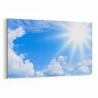 Olla 15712Y Gökyüzü Bulut Görseli  Yatay Kanvas Tablo (Ölçü: 45X30)