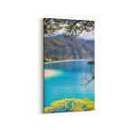 Olla 13794DD Doğa / Manzara Görseli Dikey Dar Kanvas Tablo (Ölçü: 40X80)
