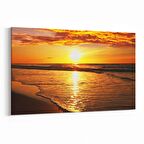 Olla 15899Y Günbatımı Görseli Yatay Kanvas Tablo (Ölçü: 30X20)