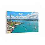 Olla 18847Y Yapı Görseli Yatay Kanvas Tablo (Ölçü: 90X60)