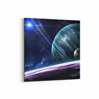 Olla 17653K Uzay Görseli Kare Kanvas Tablo (Ölçü: 25X25)