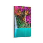 Olla 13953DD Doğa / Manzara Görseli Dikey Dar Kanvas Tablo (Ölçü: 40X80)