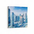 Olla 18469K4 Yapı Görseli Kare 4'lü Kanvas Tablo (Ölçü: 145X145)