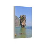 Olla 13959DD Doğa / Manzara Görseli Dikey Dar Kanvas Tablo (Ölçü: 40X80)