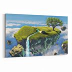 Olla 13796Y Doğa / Manzara Görseli Yatay Kanvas Tablo (Ölçü: 45X30)
