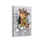 Olla 12723D Çocuk Odası Görseli Dikey Kanvas Tablo (Ölçü: 60X90)