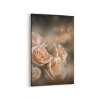 Olla 11782D Çiçek Görseli Dikey Kanvas Tablo (Ölçü: 20X30)