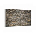 Olla 17339Y Taş / Tuğla Görseli Yatay Kanvas Tablo (Ölçü: 150X100)