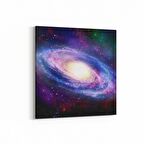 Olla 17589K Uzay Görseli Kare Kanvas Tablo (Ölçü: 30X30)