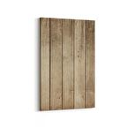 Olla 11978D Ahşap Desen Görseli Dikey Kanvas Tablo (Ölçü: 60X90)