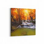 Olla 13797K Doğa / Manzara Görseli Kare Kanvas Tablo (Ölçü: 60X60)