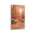 Olla 14308DD Doğa / Manzara Görseli Dikey Dar Kanvas Tablo (Ölçü: 60X120)