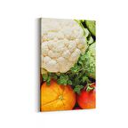 Olla 15255D Gıda Görseli Dikey Kanvas Tablo (Ölçü: 60X90)