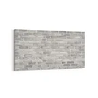 Olla 17422YD Taş / Tuğla Görseli Yatay Dar Kanvas Tablo (Ölçü: 60X30)