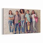 Olla 16927Y Model / Manken Görseli Yatay Kanvas Tablo (Ölçü: 90X60)