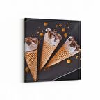 Olla 14990K Gıda Görseli Kare Kanvas Tablo (Ölçü: 30X30)