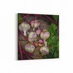 Olla 15287K Gıda Görseli Kare Kanvas Tablo (Ölçü: 25X25)