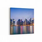 Olla 18476K Yapı Görseli Kare Kanvas Tablo (Ölçü: 25X25)