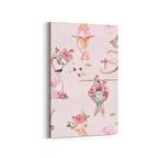 Olla 12733D Çocuk Odası Görseli Dikey Kanvas Tablo (Ölçü: 80X120)