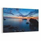 Olla 16022Y Günbatımı Görseli Yatay Kanvas Tablo (Ölçü: 30X20)