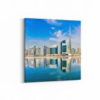 Olla 18336K Yapı Görseli Kare Kanvas Tablo (Ölçü: 60X60)