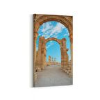 Olla 18983DD Yapı Görseli Dikey Dar Kanvas Tablo (Ölçü: 40X80)