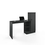 Opus Ofis / Çalışma Masası - Dolaplı - Antrasit