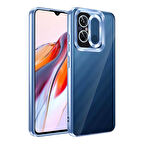 Xiaomi Redmi 12C Uyumlu Kılıf ClearCam kamera koruma teknolojisi, logoyu öne çıkaran tasarım, etkili darbe emici ve çizilme önleyici özellikli kapak.