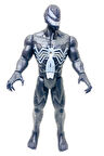 Eğitici Oyuncaklar Örümcek Adam Venom Oyuncak Işıklı Sesli 30 Cm Figür Örümcek Adam Siyah Kız Erkek
