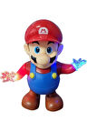 Eğitici Oyuncaklar Oyuncak Dans Eden Mario Pilli Sesli Işıklı Oyuncak Süper Mario Figür Kız Erkek Ço