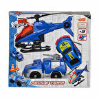 Kız Erkek Çocuk Oyuncak ML440 Roadmates 3'lü Aksiyon Polis Seti -Molmo Kız Erkek Çocuk Oyuncak Eğiti