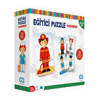 Kız Erkek Çocuk Oyuncak CA.5030 CA Games, Eğitici Puzzle Meslekler Kız Erkek Çocuk Oyuncak Eğitici E