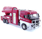 Kız Erkek Çocuk Oyuncak Die Cast Model Çek Bırak Turbo Jet İtfaiye Kamyonu Kız Erkek Çocuk Oyuncak E