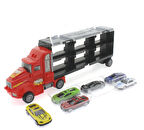 Kız Erkek Çocuk Oyuncak Fırlatma Rampalı Araç Taşıyıcı Kırmızı Kamyon Kız Erkek Çocuk Oyuncak Eğitic