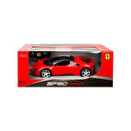 Kız Erkek Çocuk Oyuncak 97300 1:14 Ferrari SF90 Stradale Işıklı Uzaktan Kumandalı Araba 34cm Kız Erk