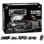 Kız Erkek Çocuk Oyuncak Classic Steam Kumandalı 2,4 Ghz Pilli Tren Seti 30 Parça 1613G Kız Erkek Çoc