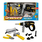 Kız Erkek Çocuk Oyuncak Zapp Toys My Workshop Matkaplı Tamir Seti 9 Parça Kız Erkek Çocuk Oyuncak Eğ