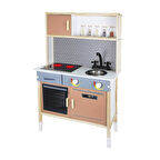 Kız Erkek Çocuk Oyuncak T1024 Ahşap Oyun Mutfağı -Okutan Hobi Kız Erkek Çocuk Oyuncak Eğitici Eğlenc