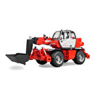 Kız Erkek Çocuk Oyuncak Bruder Manitou Mrt 2150 Teleskopik Forklift BR02129 Kız Erkek Çocuk Oyuncak